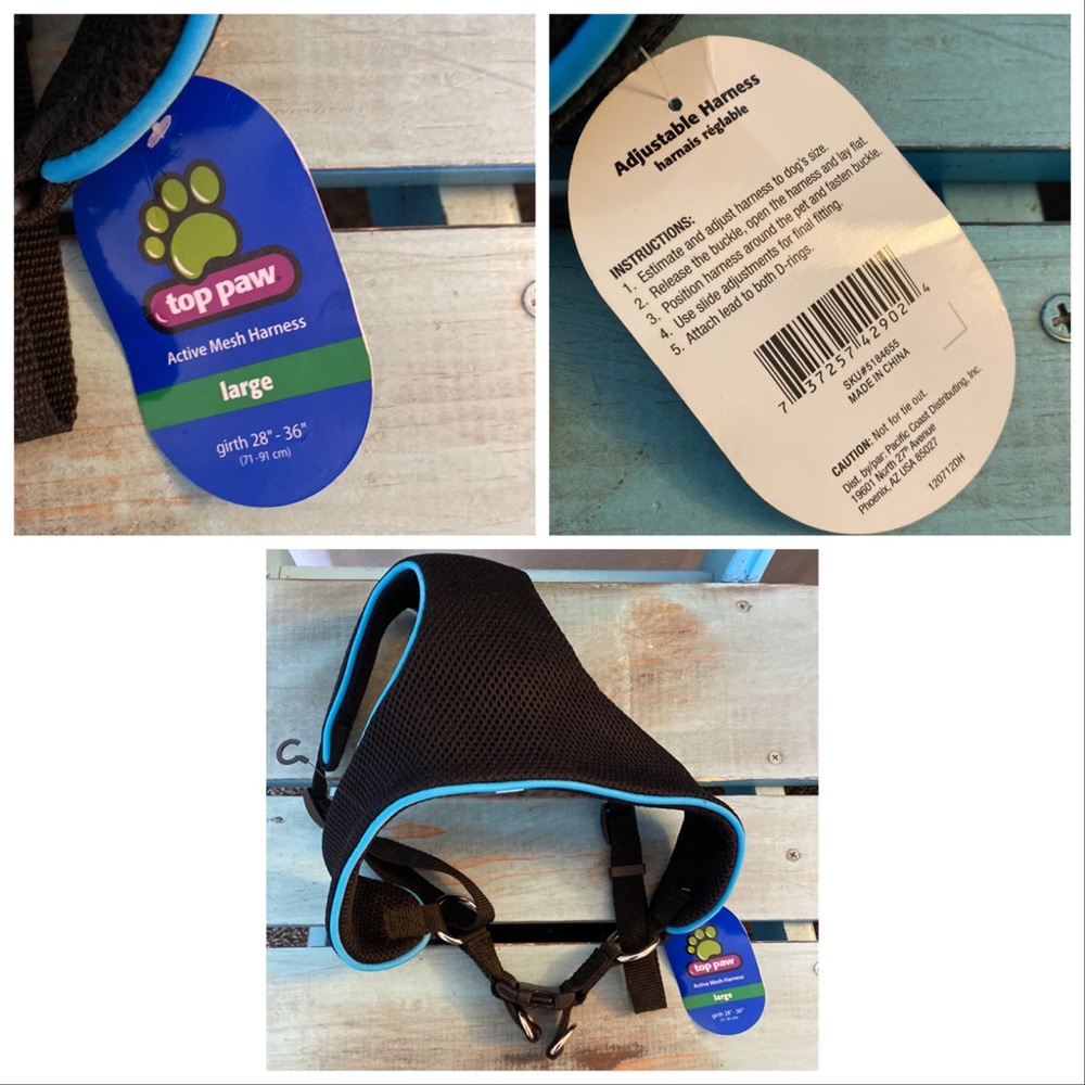 Dog Lovers Bundle Including Harness, Collars, Keychain, Sweatshirt and More! NEW - Picture 9 of 9